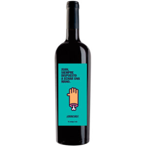 Botella de vino personalizada A008