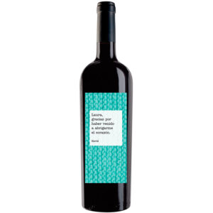 Botella de vino personalizada A011