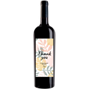 Botella de vino personalizada A015