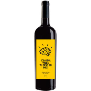 Botella de vino personalizada A017