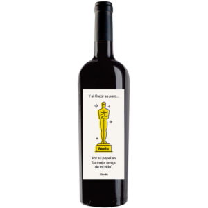 Botella de vino personalizada A018