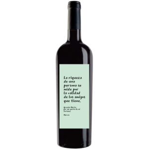 Botella de vino personalizada A021