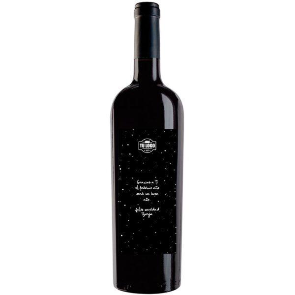 Botella de vino personalizada regalo de empresa EM015