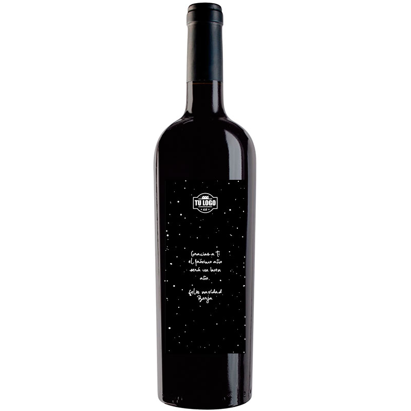 Botella de vino personalizada regalo de empresa EM015