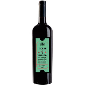Botella de vino personalizada regalo de empresa EM016