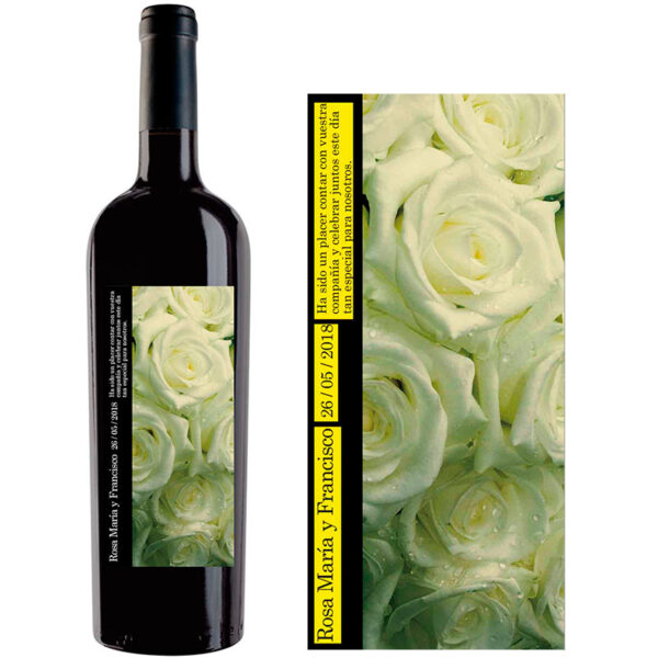 Botella de vino personalizada EV004 - Imagen 2