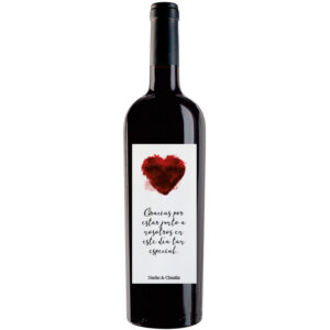 Botella de vino personalizada EV013