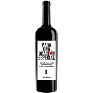 Botella de vino personalizada EV014
