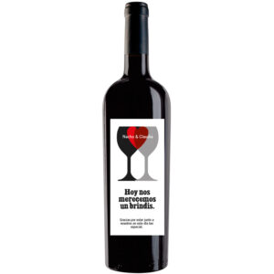 Botella de vino personalizada EV016