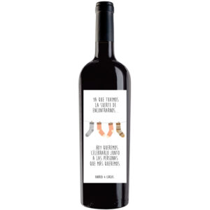 Botella de vino personalizada EV017