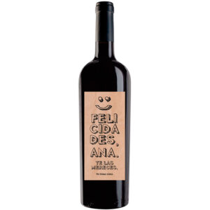 Botella de vino personalizada F007