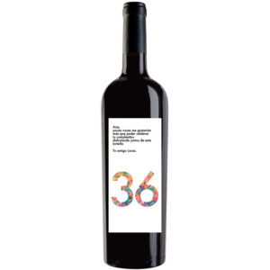 Botella de vino personalizada F008