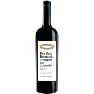 Botella de vino personalizada F016