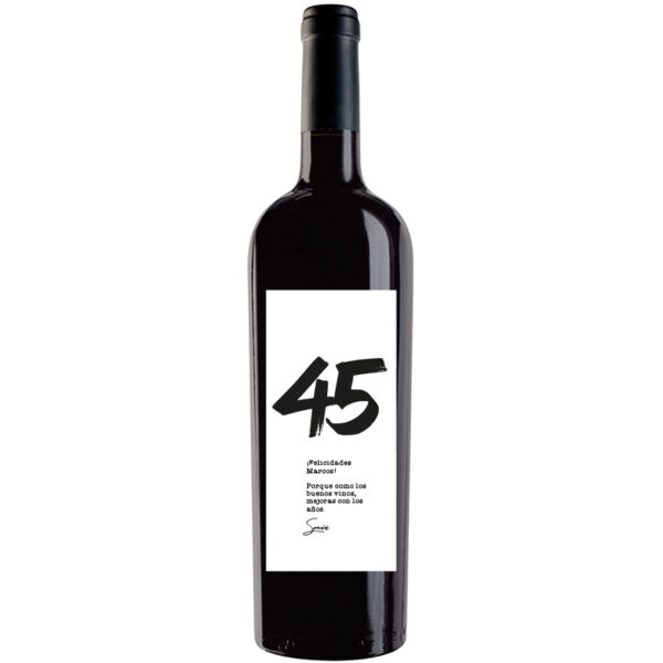 Botella de vino personalizada F027