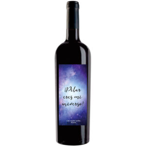 Botella de vino personalizada L006
