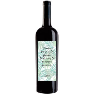Botella de vino personalizada L007