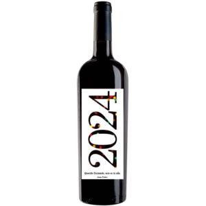 Botella de vino personalizada Navidad N002