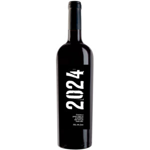 Botella de vino personalizada Navidad N003