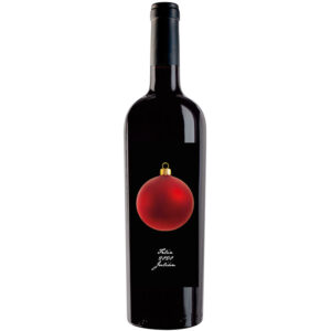 Botella de vino personalizada Navidad N020