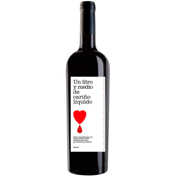 Botella de vino personalizada R001