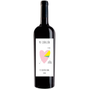 Botella de vino personalizada R011