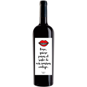 Botella de vino personalizada R013