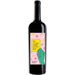 Botella de vino personalizada R019