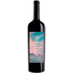 Botella de vino personalizada R020
