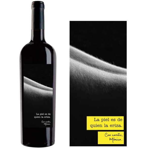 Botella de vino personalizada R024 - Imagen 2
