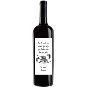 Botella de vino personalizada R025