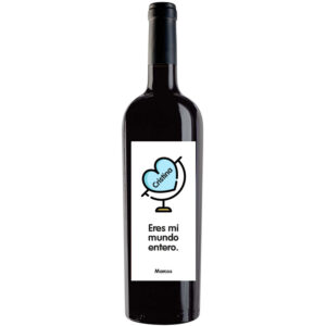 Botella de vino personalizada R035