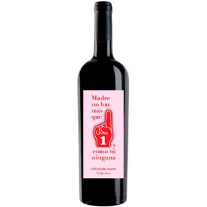 Botella de vino personalizada F024