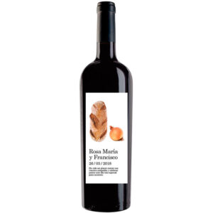 Botella de vino personalizada EV003